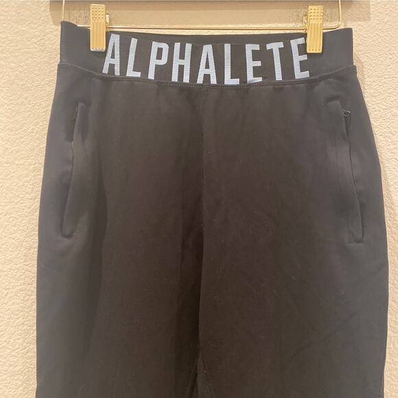 Alphalete Black Legging Joggers size Women Small - Picture 2 of 5